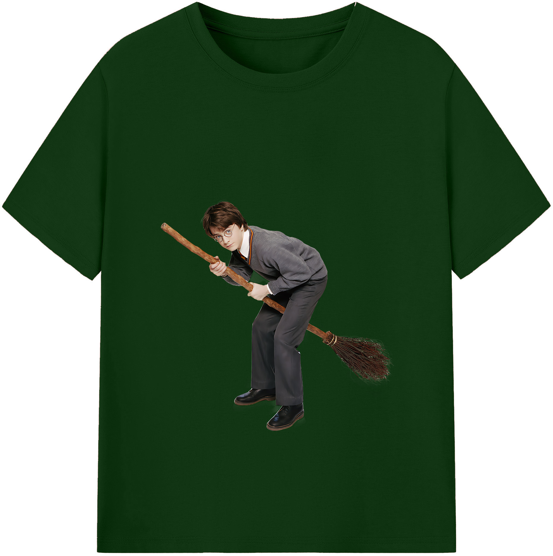 （画像用） Harry Potter ハリー・ポッターシリーズ 綿100％半袖Tシャツ（フロントプリント）